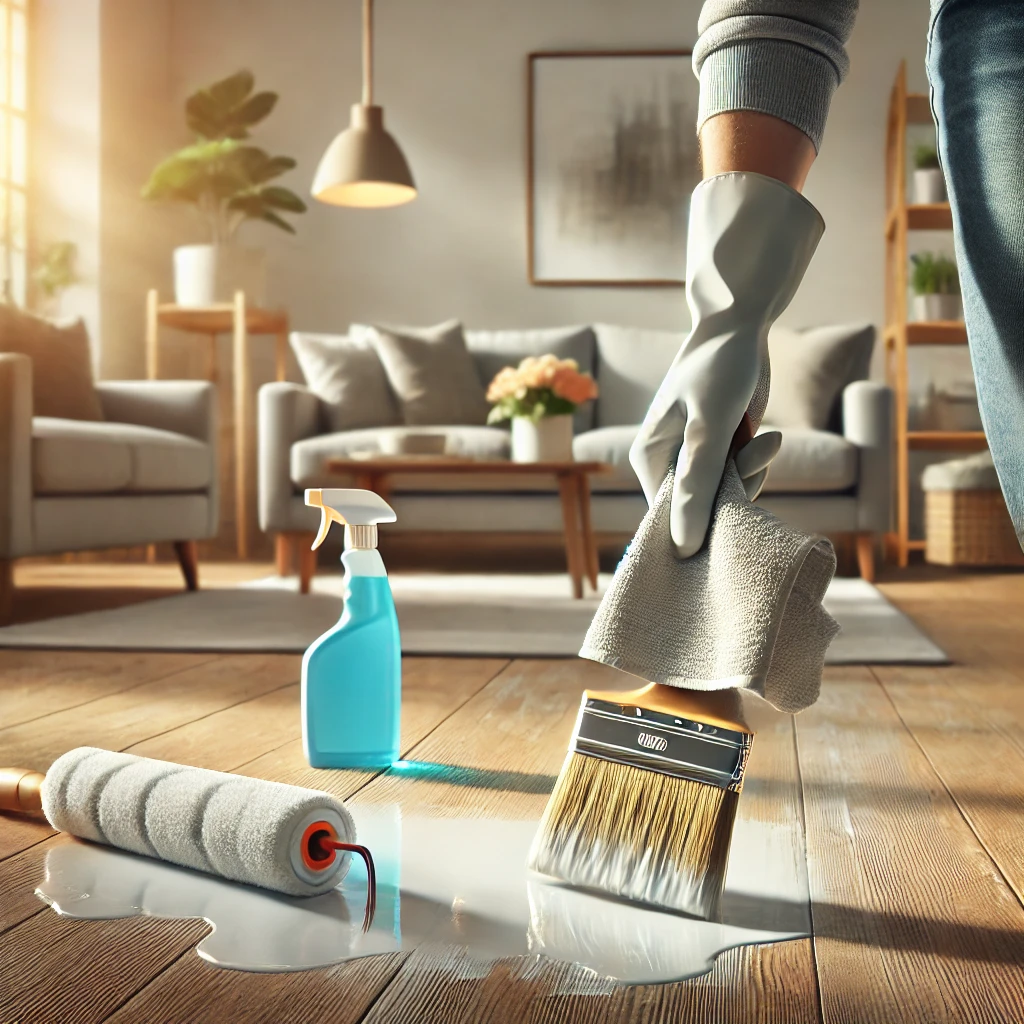 Ev Temizliğinde Boya Lekeleriyle Baş Etme Yolları: Kütahya Temizlikçisi'nden Öneriler